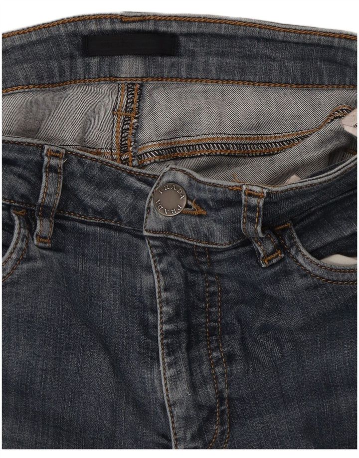 PRADA Womens Skinny Jeans W25 L28 Blue Cotton