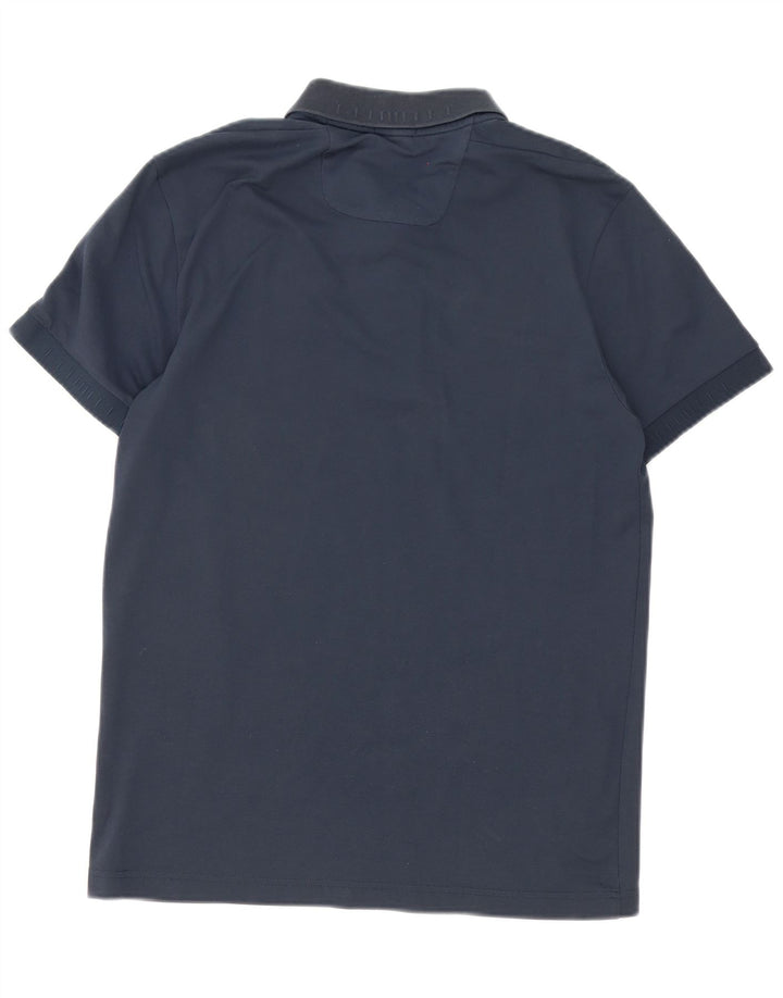 Hugo Boss Mens Slim Fit Polo Shirt Medium Navy Blue
