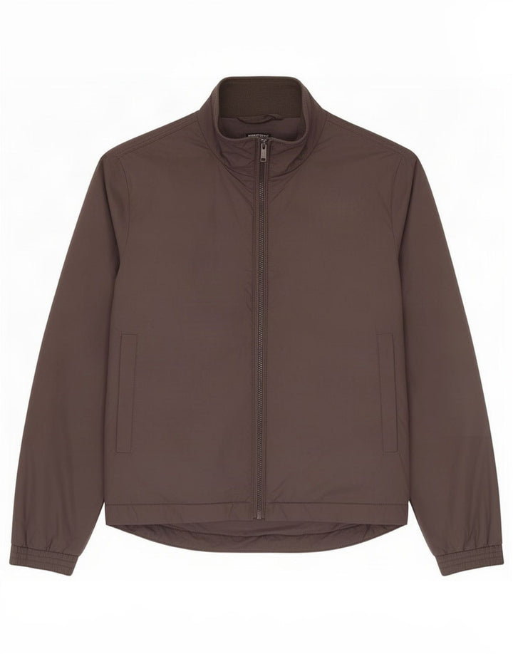 Napapijri Mens Padded Jacket UK 38 Medium Grey Polyamide