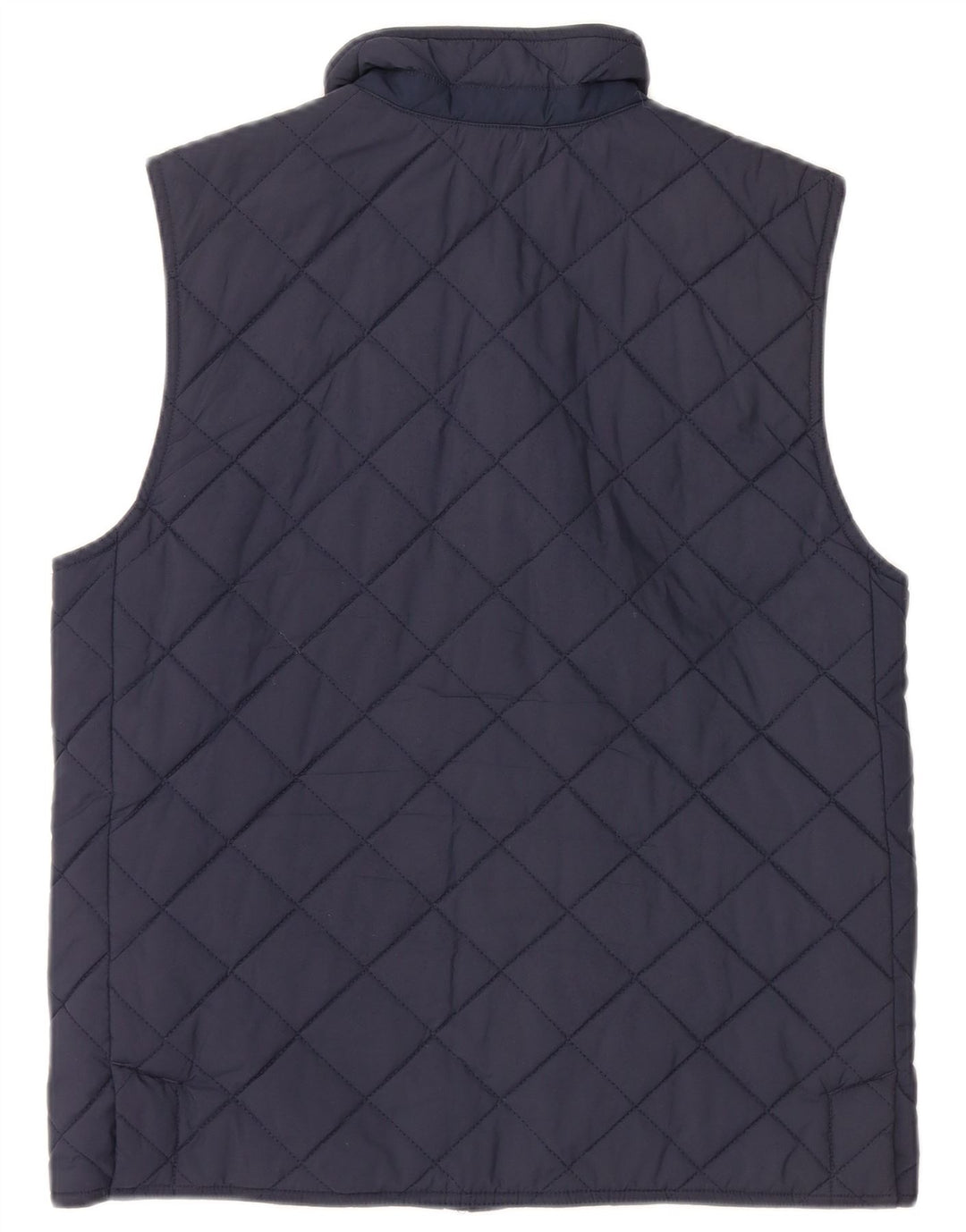 Polo Ralph Lauren Boys Quilted Gilet 14-15 Years Large Navy Blue Polyester