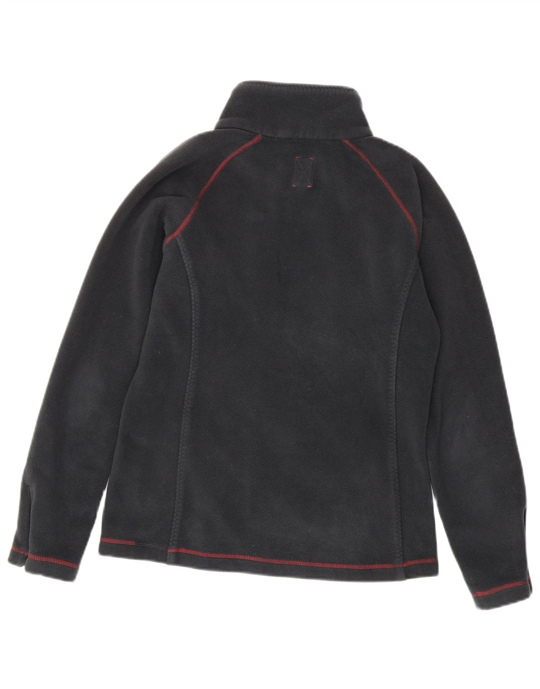 Musto Womens Fleece Jacket UK 10 Small Navy Blue Colourblock Polyester