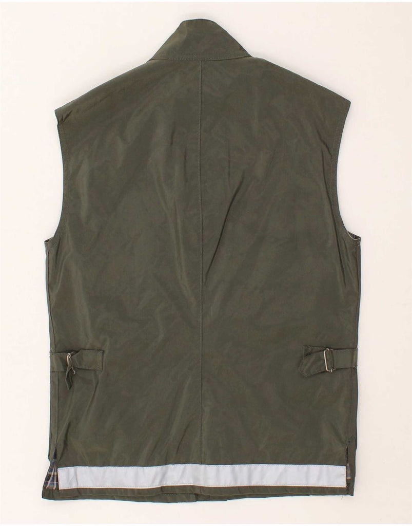 BELSTAFF Mens Slim Utility Gilet UK 40 Large Grey Vintage Belstaff and Second-Hand Belstaff from Messina Hembry 