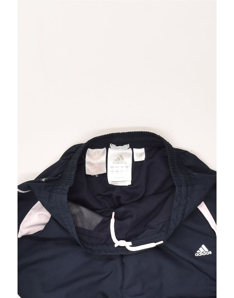 ADIDAS Boys Tracksuit Trousers 11-12 Years Navy Blue Polyester | Vintage Adidas | Thrift | Second-Hand Adidas | Used Clothing | Messina Hembry 