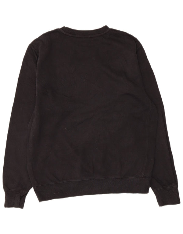 Nike Mens Sweatshirt Jumper Small Black Cotton