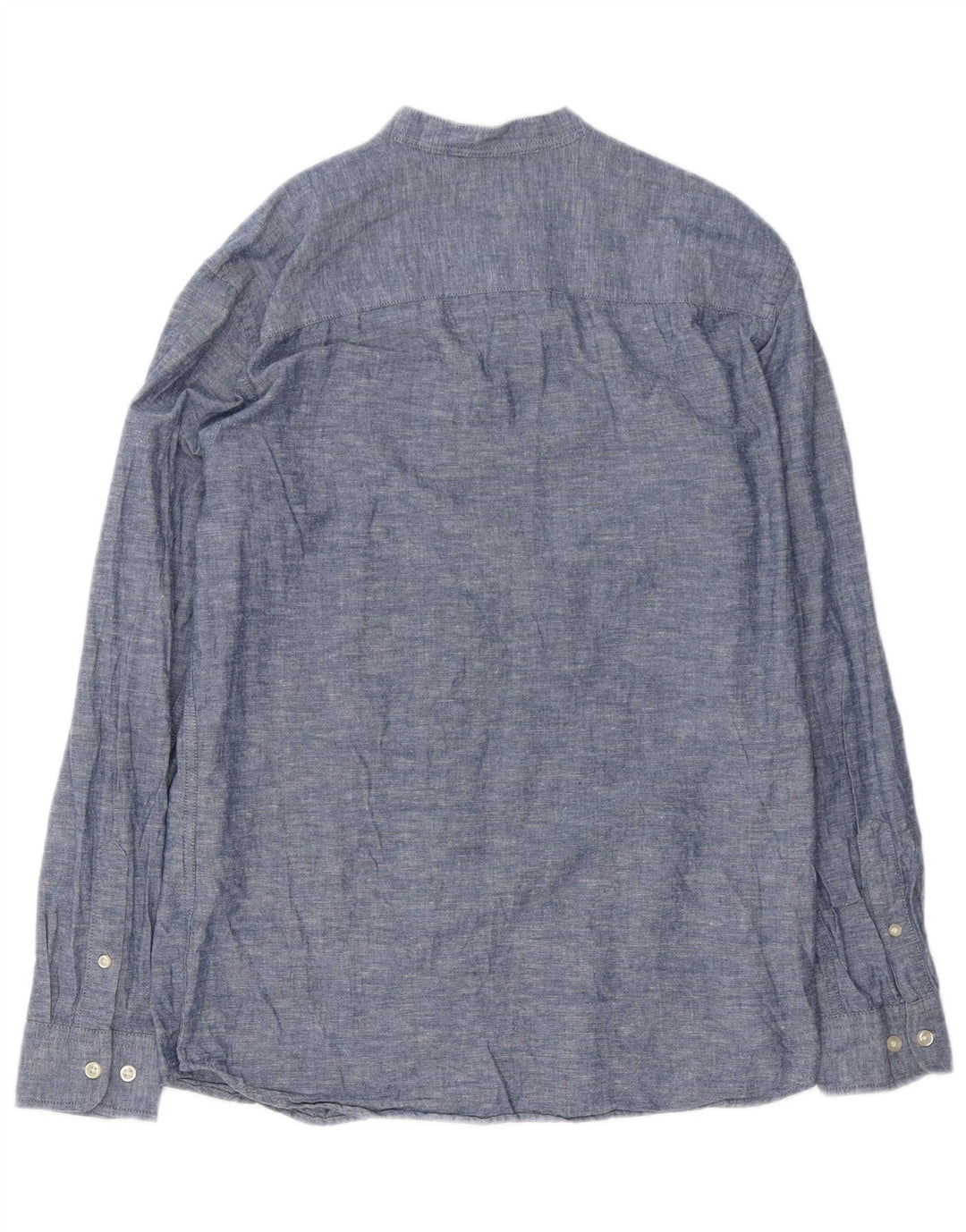 Jack & Jones Mens Shirt Small Blue Cotton
