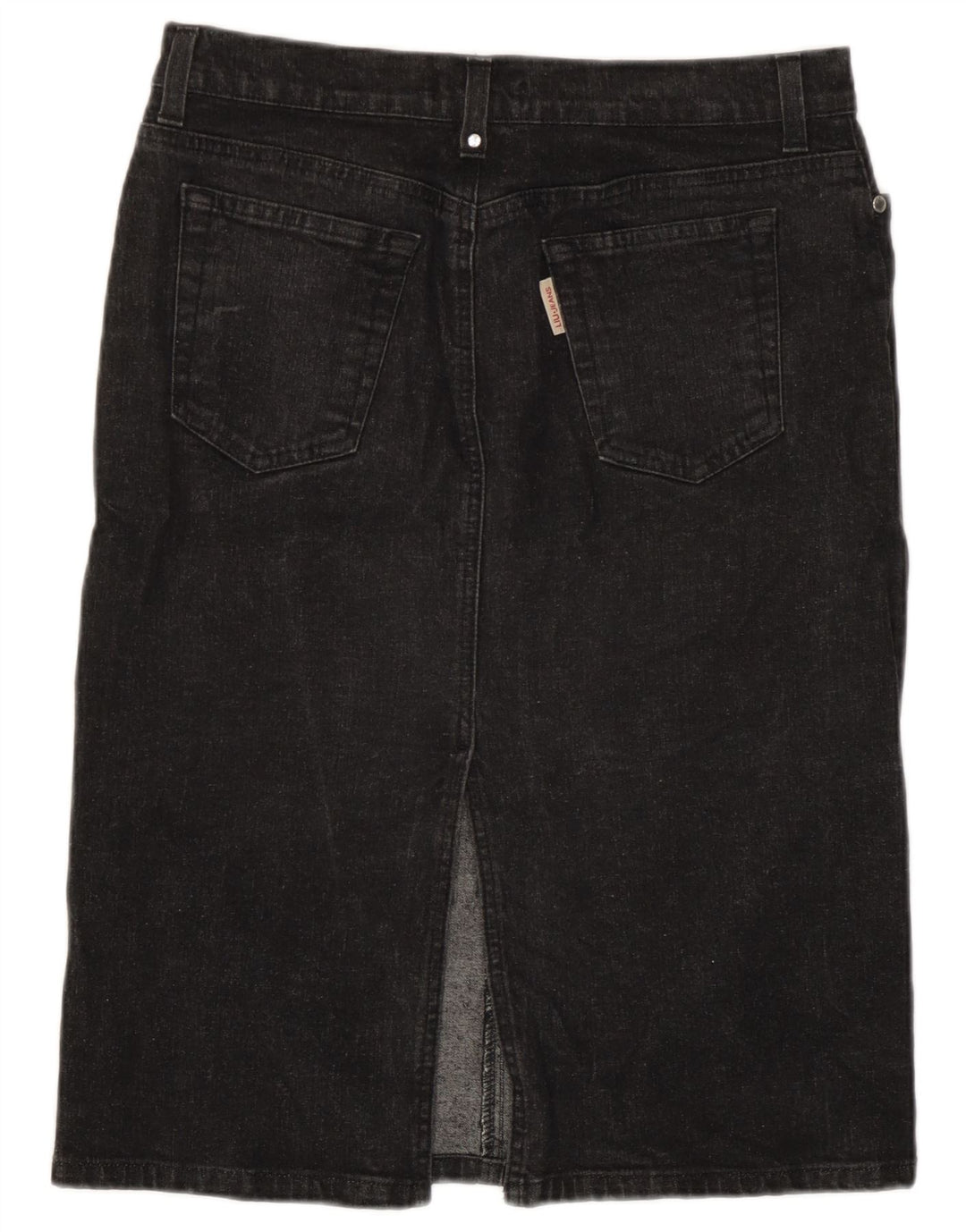 Liu Jo Womens Denim Skirt W29 Medium Grey Cotton