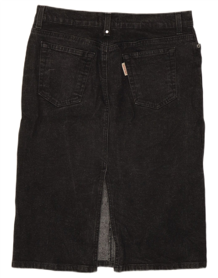 Liu Jo Womens Denim Skirt W29 Medium Grey Cotton
