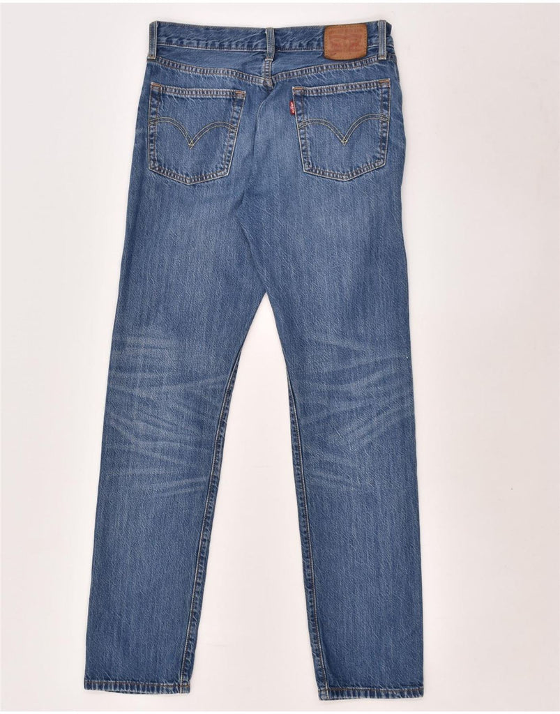 LEVI'S Mens 501 Slim Jeans W27 L32 Blue Cotton | Vintage Levi's | Thrift | Second-Hand Levi's | Used Clothing | Messina Hembry 