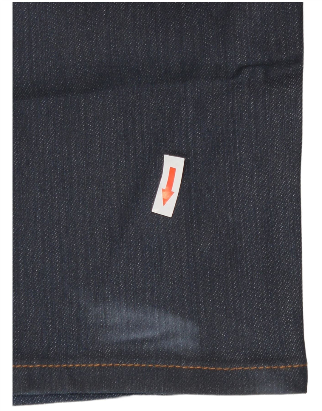 Zara Mens Straight Jeans EU 42 Large W32 L32 Navy Blue Cotton