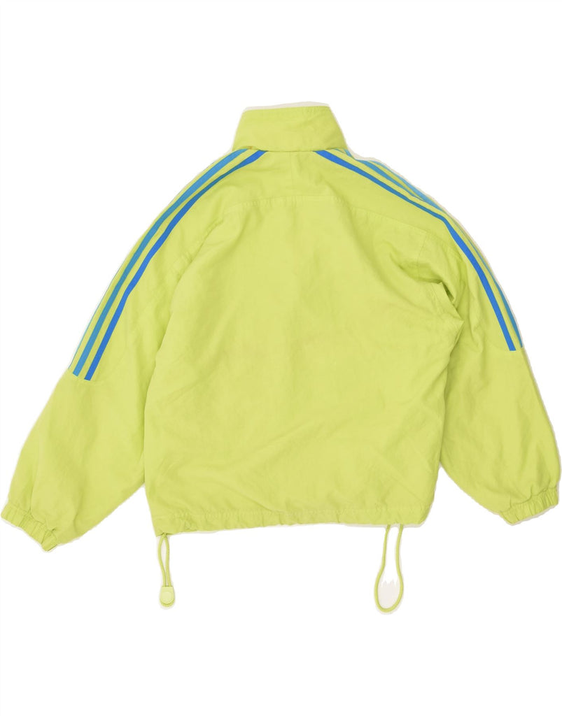 ADIDAS Girls Tracksuit Top Jacket 12-13 Years Green Polyester | Vintage Adidas | Thrift | Second-Hand Adidas | Used Clothing | Messina Hembry 