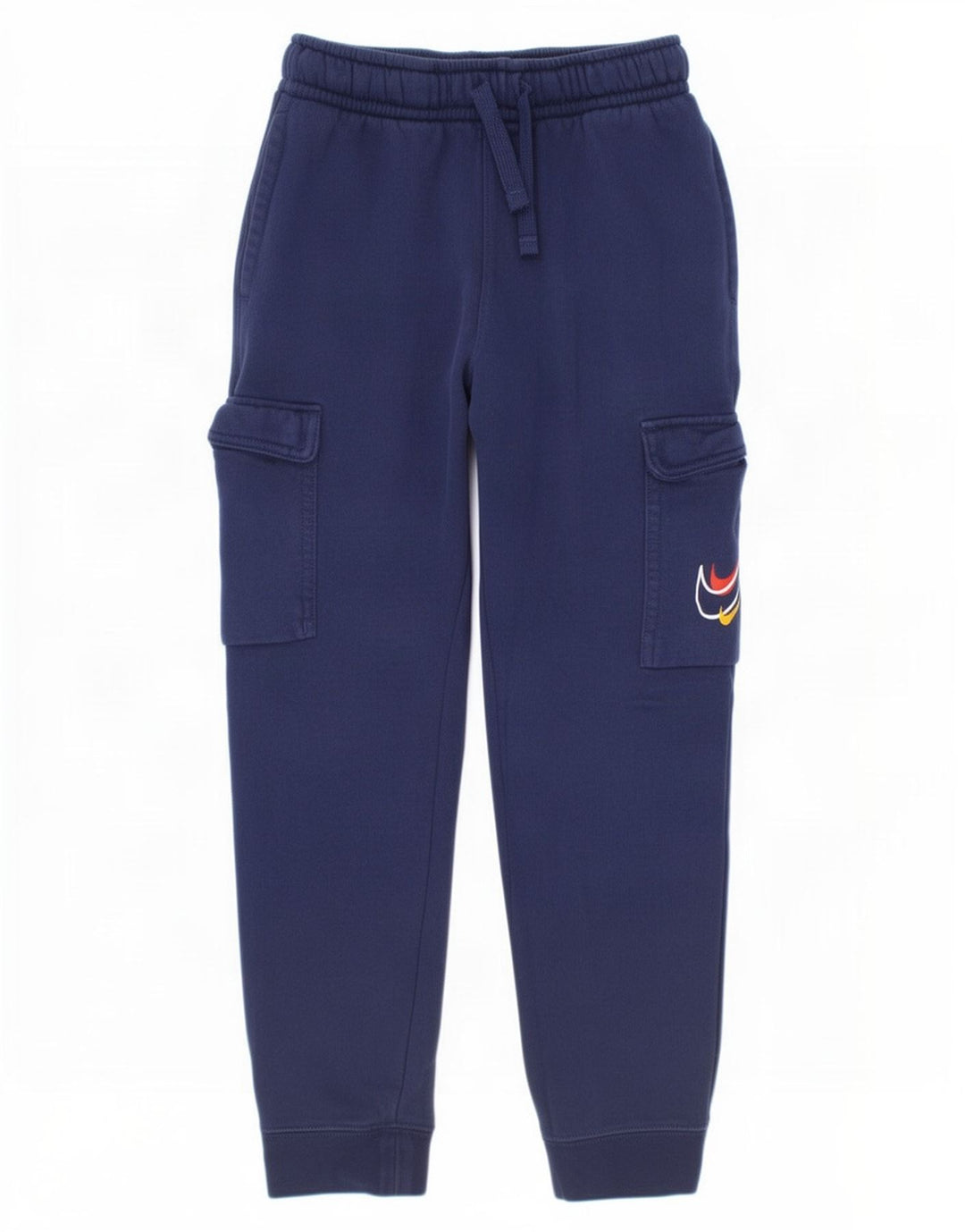 Nike Boys Cargo Tracksuit Trousers Joggers 10-11 Years Medium Navy Blue