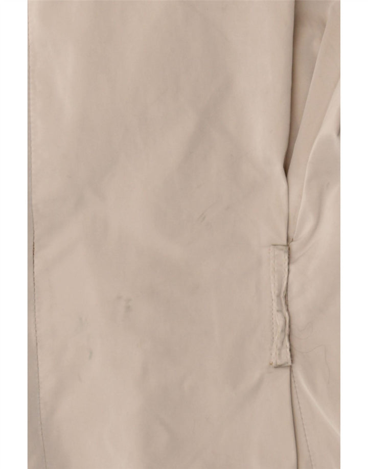 TRUSSARDI Womens Overcoat IT 48 XL Beige Polyester Classic Vintage Trussardi and Second-Hand Trussardi from Messina Hembry 