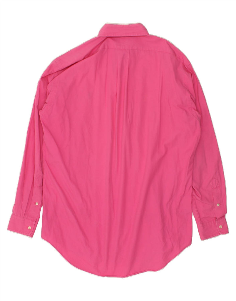 RALPH LAUREN Mens Classic Fit Shirt Medium Pink Cotton | Vintage Ralph Lauren | Thrift | Second-Hand Ralph Lauren | Used Clothing | Messina Hembry 