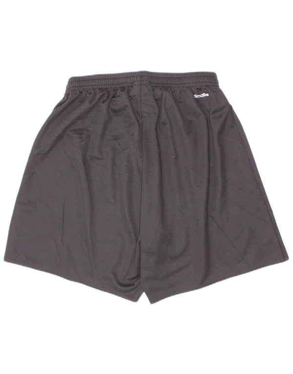 Adidas Boys Climalite Sport Shorts 9-10 Years Small Black Polyester