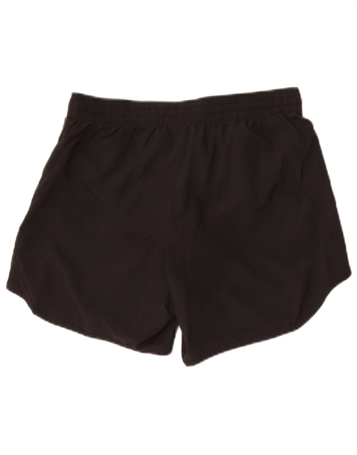 Nike Womens Dri Fit Sport Shorts UK 10 Small  Black Polyester