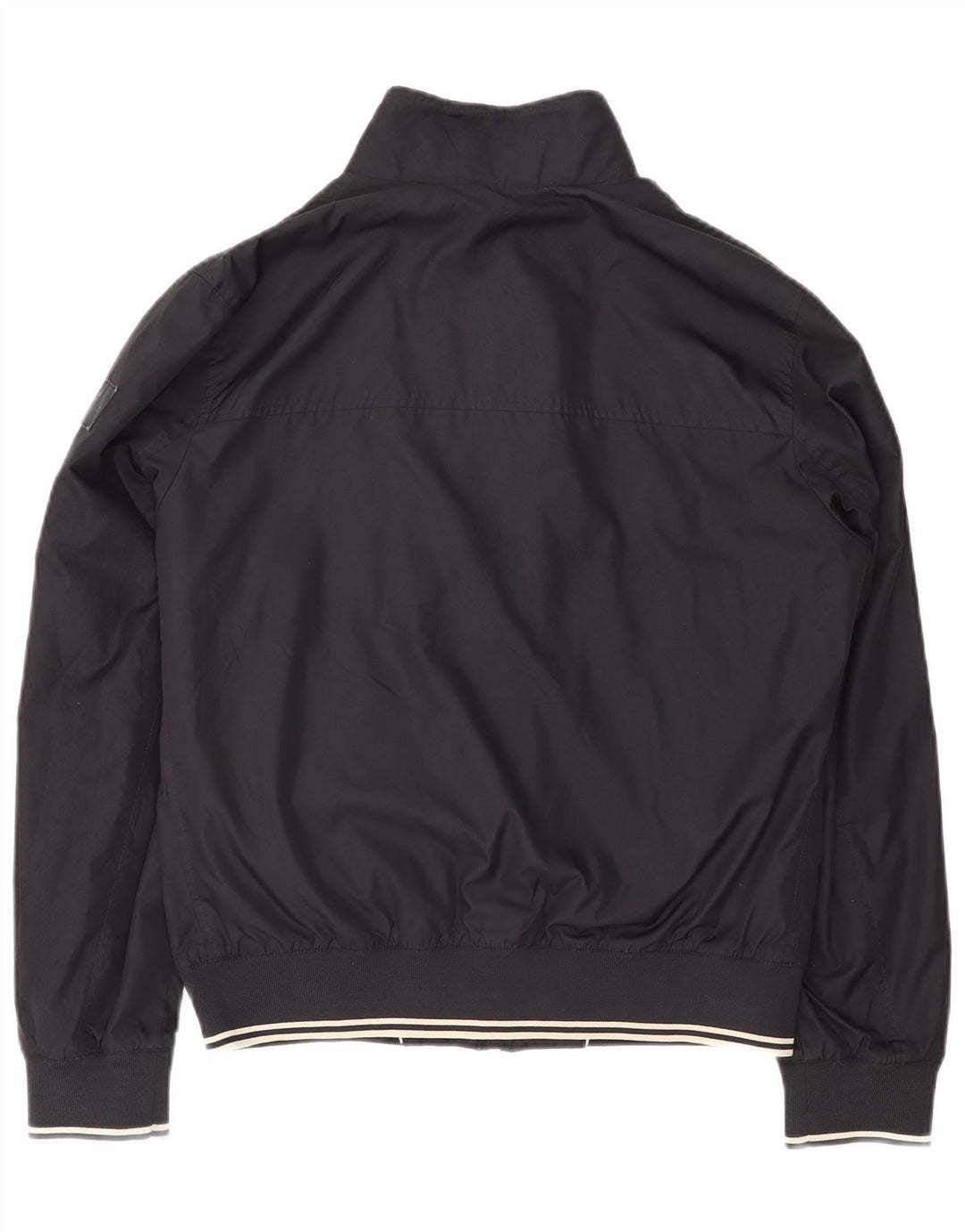 Marina Yachting Mens Bomber Jacket IT 52 XL Navy Blue Polyester