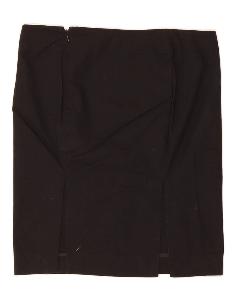 FERRE Womens Straight Skirt IT 42 Medium W32 Black Vintage Ferre and Second-Hand Ferre from Messina Hembry 