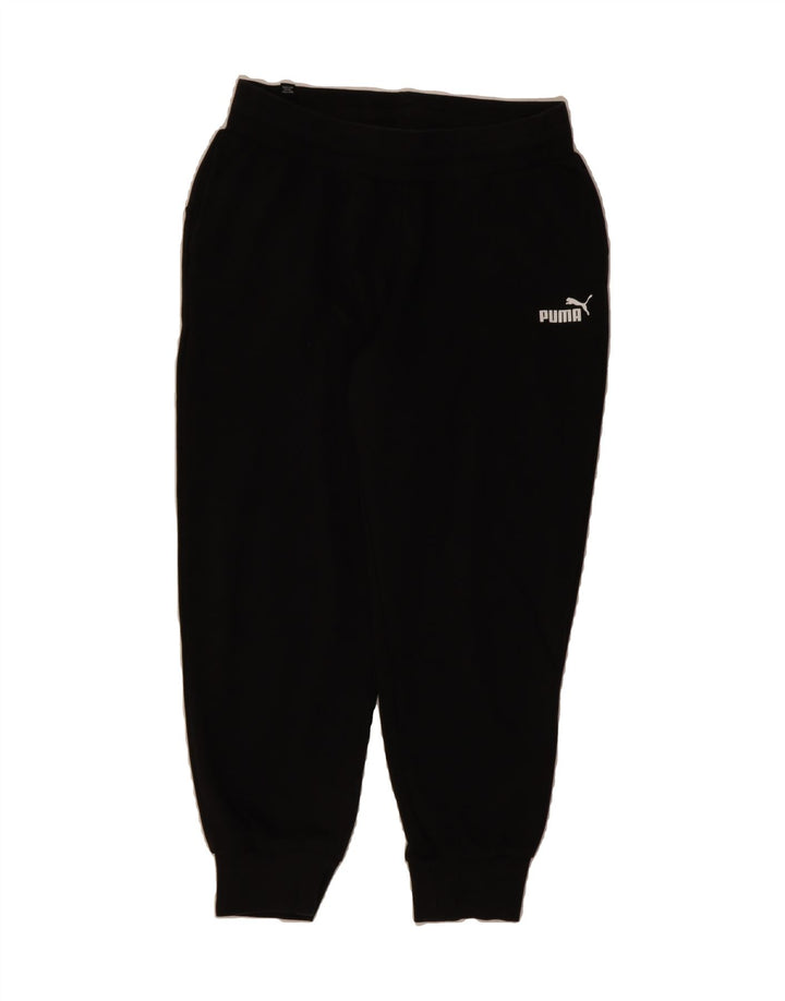 PUMA Mens Tracksuit Trousers Joggers Medium  Black Cotton Vintage Puma and Second-Hand Puma from Messina Hembry 
