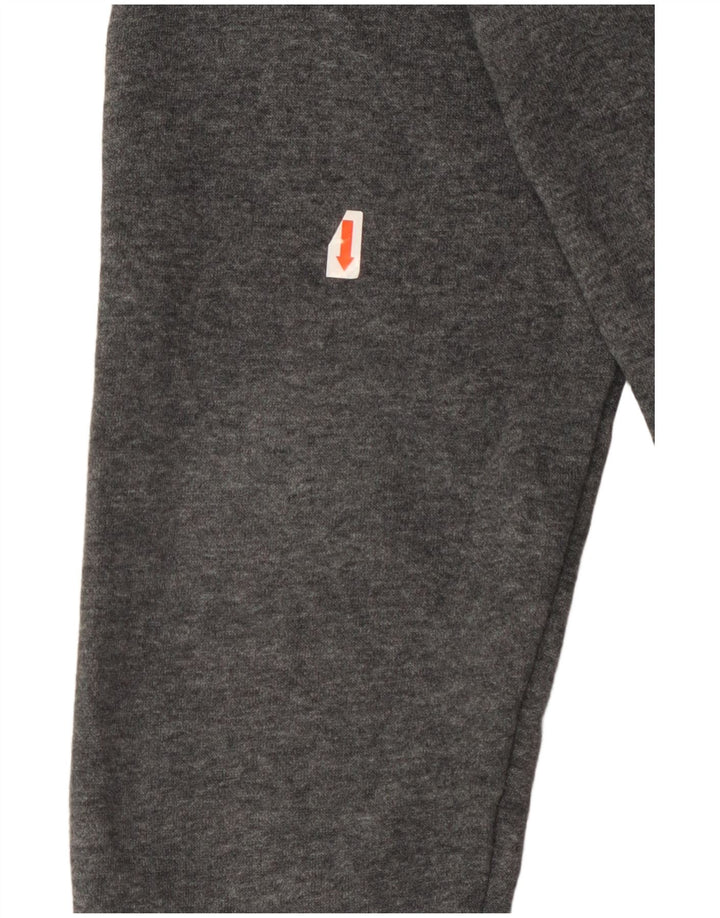 Adidas Boys Hoodie Jumper 15-16 Years Grey Cotton