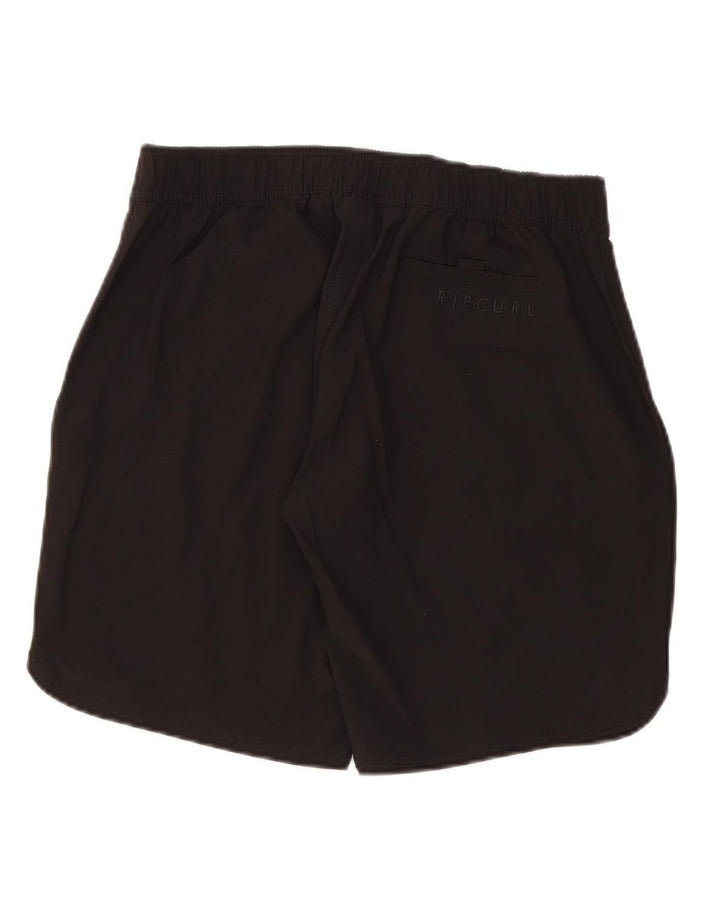 RIP CURL Mens Swimming Shorts Small Black Polyester