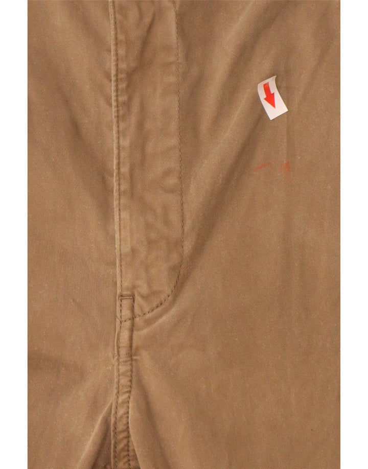 Marks & Spencer Mens Blue Harbour Bootcut Casual Trousers W40 L33 Beige