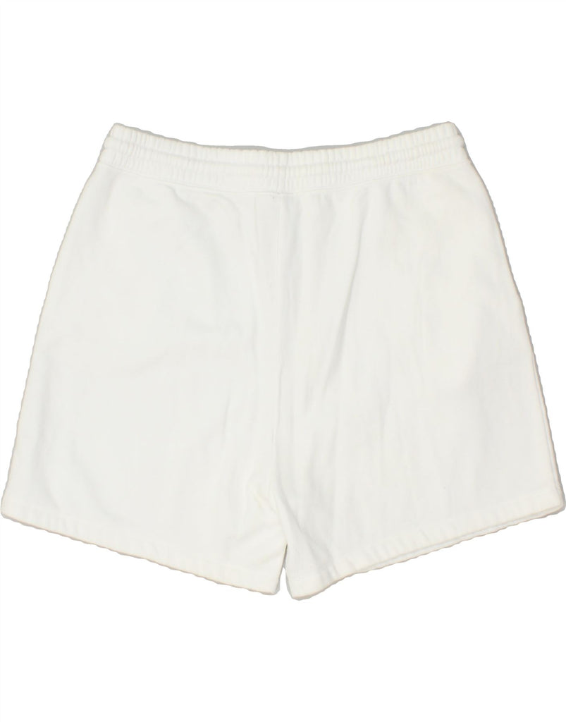 CHAMPION Womens Sport Shorts UK 24 4XL White Cotton | Vintage Champion | Thrift | Second-Hand Champion | Used Clothing | Messina Hembry 