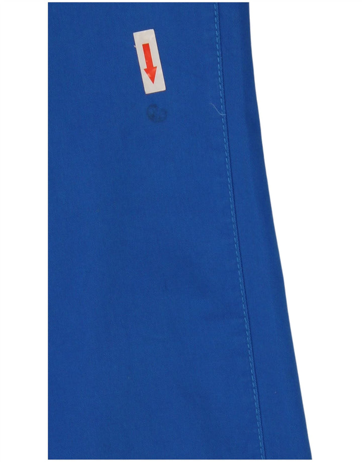 French Connection Mens Slim Chino Trousers W32 L32 Blue Cotton