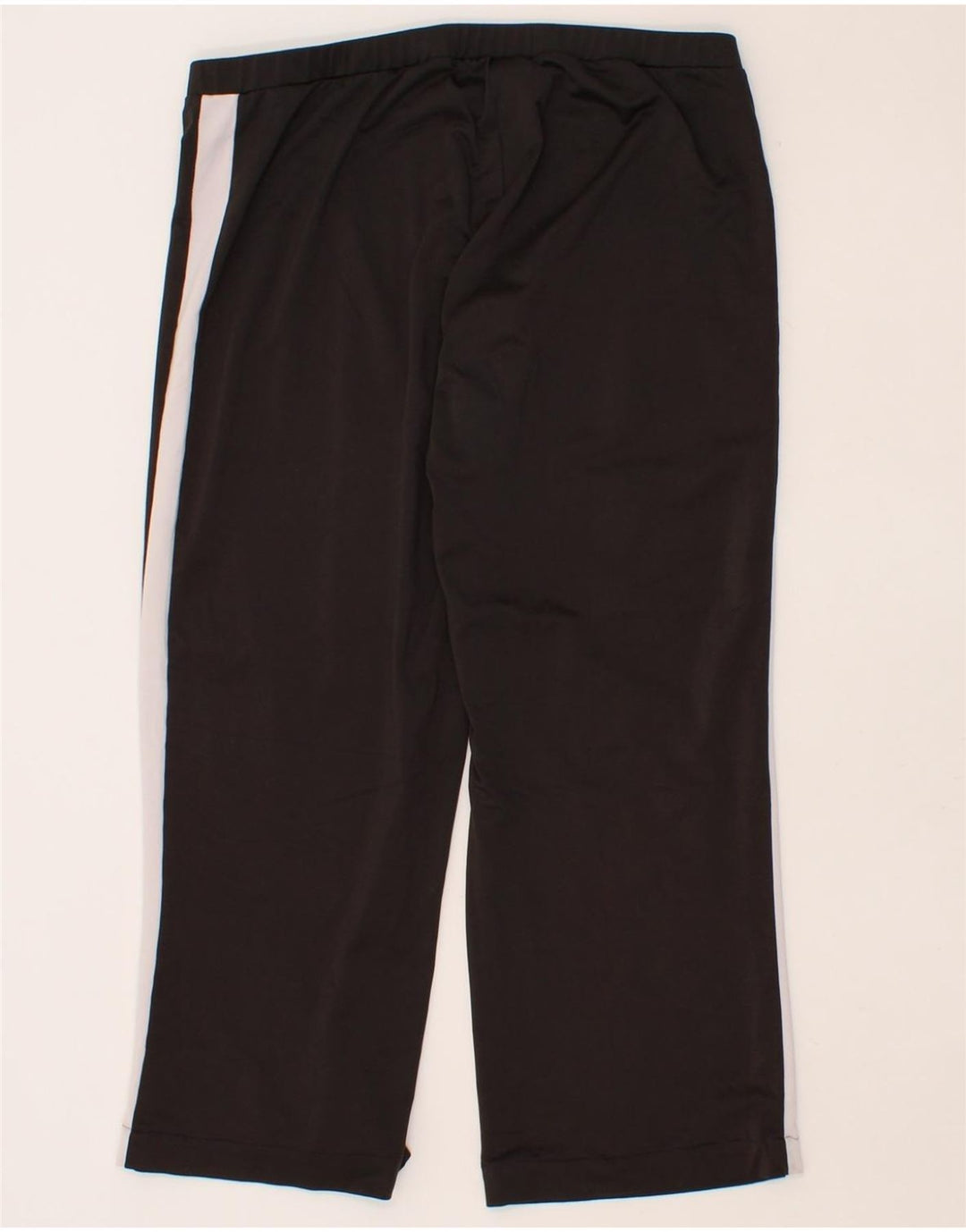 NIKE Womens Tracksuit Trousers UK 12/14 Medium Black Colourblock Vintage Nike and Second-Hand Nike from Messina Hembry 