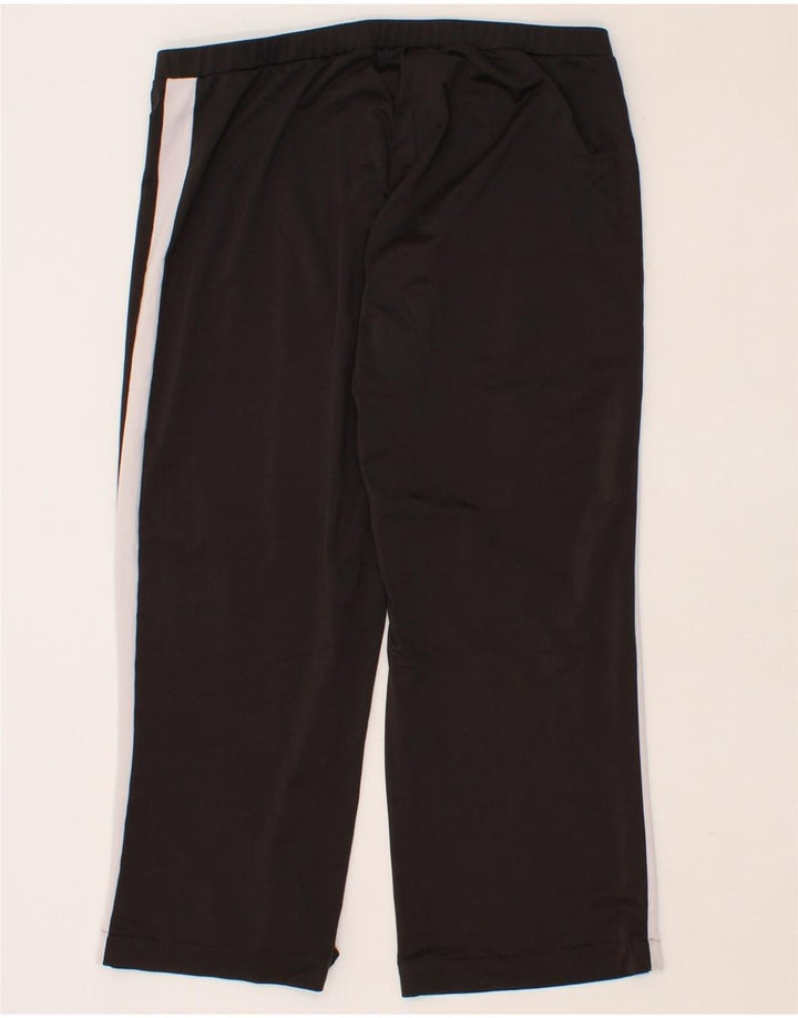 NIKE Womens Tracksuit Trousers UK 12/14 Medium Black Colourblock Vintage Nike and Second-Hand Nike from Messina Hembry 
