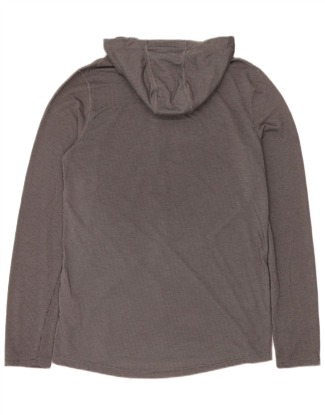 UNDER ARMOUR Mens Heat Gear Zip Hoodie Sweater Medium Grey Polyester