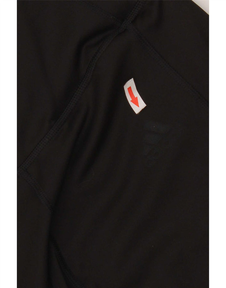 Adidas Womens Aeroready Leggings UK 12/14 Medium Black Polyester