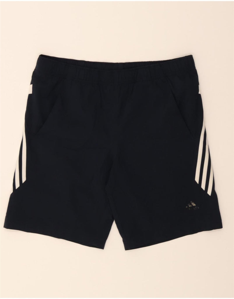 ADIDAS Mens Clima 365 Sport Shorts Small  Navy Blue Polyester Vintage Adidas and Second-Hand Adidas from Messina Hembry 