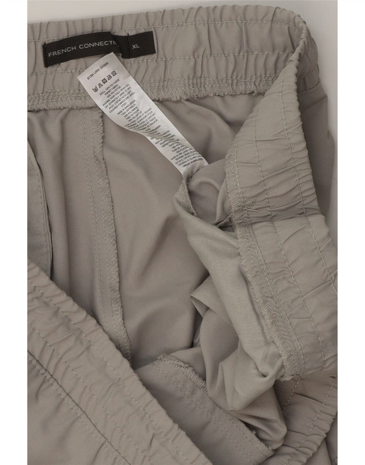 FRENCH CONNECTION Mens Joggers Cargo Trousers XL W38 L29 Grey Polyester