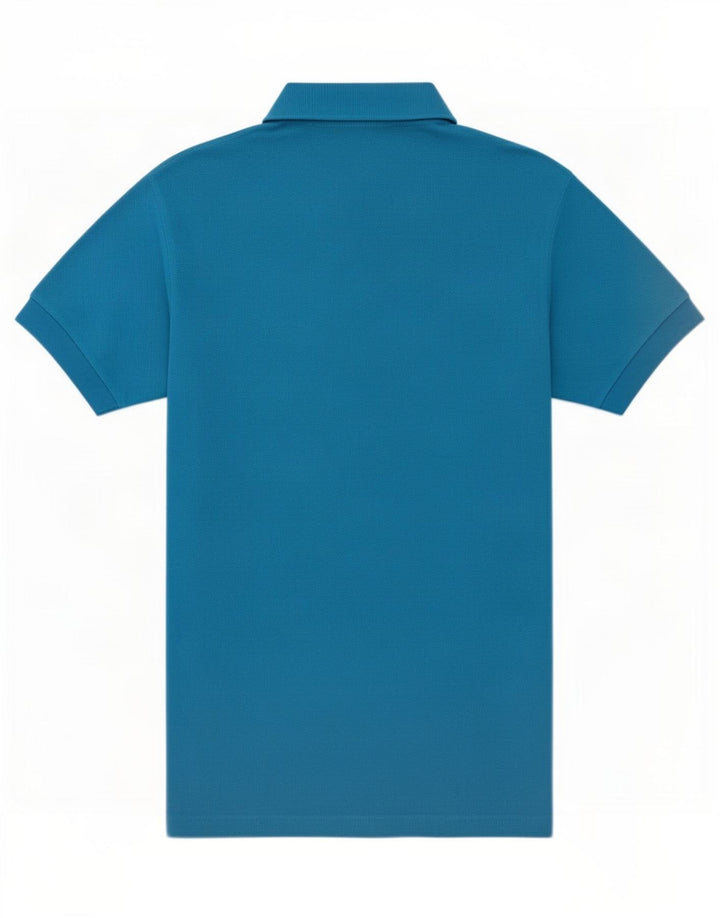 Sergio Tacchini Mens Polo Shirt Small Blue Cotton