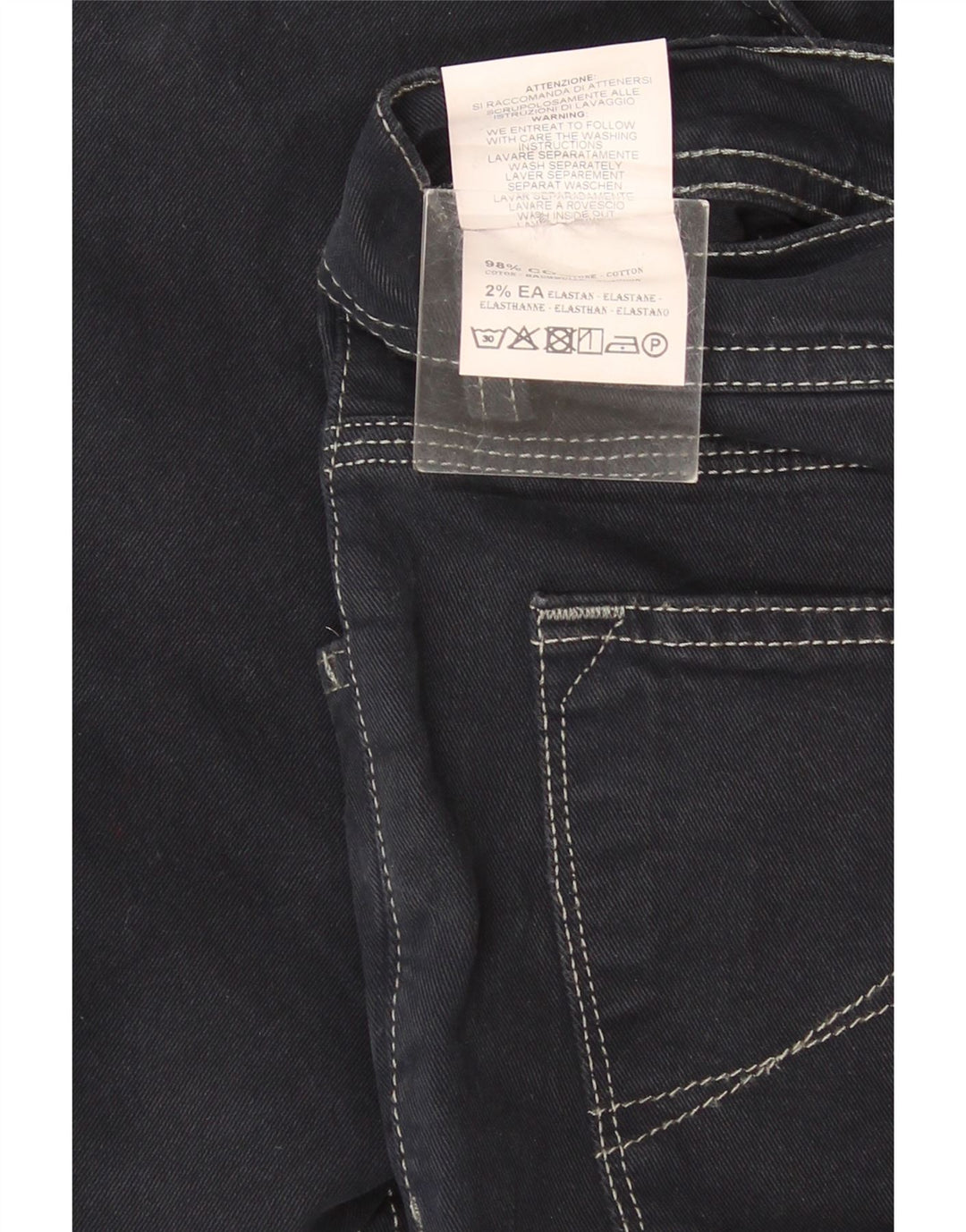 Carrera Womens 700 Slim Jeans W31 L33 Navy Blue Cotton