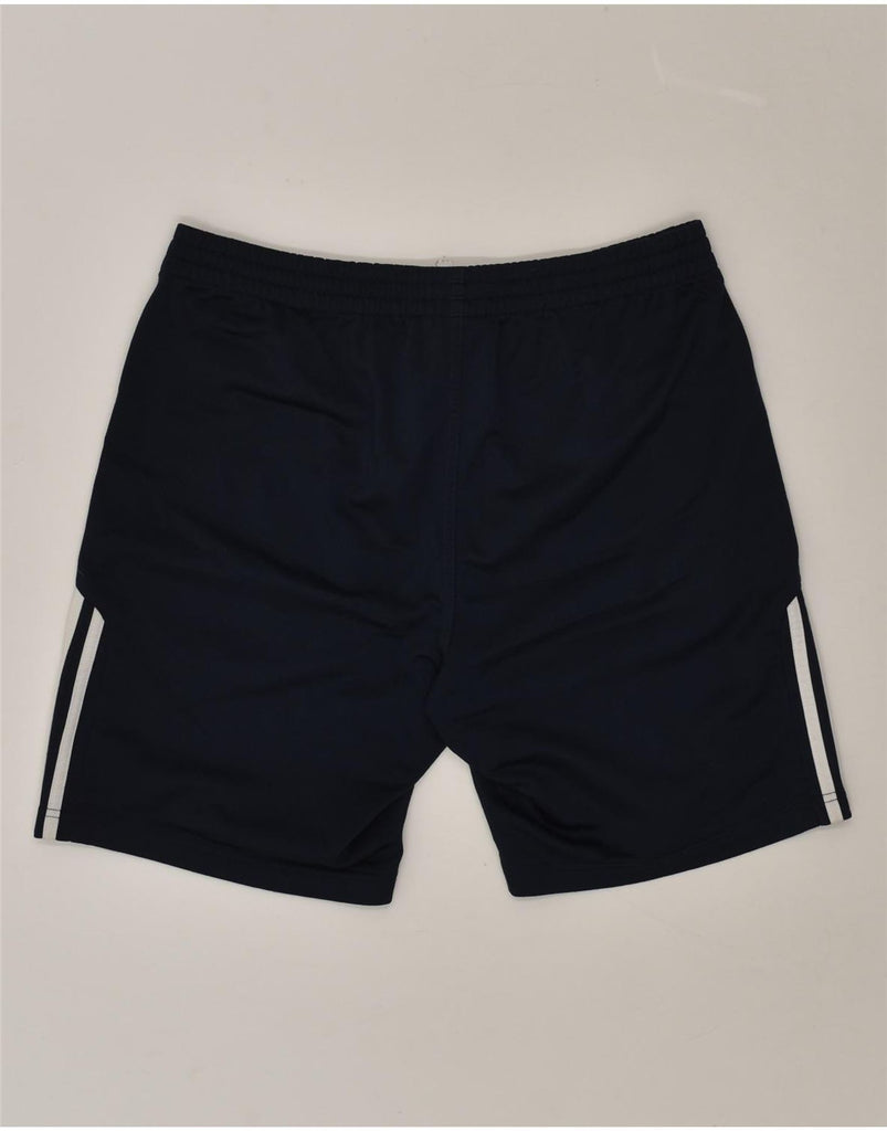 ADIDAS Mens Sport Shorts Large Navy Blue Polyester | Vintage Adidas | Thrift | Second-Hand Adidas | Used Clothing | Messina Hembry 