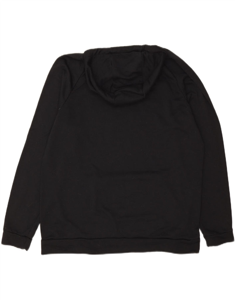 NIKE Mens Dri Fit Graphic Hoodie Jumper XL Black Polyester Vintage Nike and Second-Hand Nike from Messina Hembry 