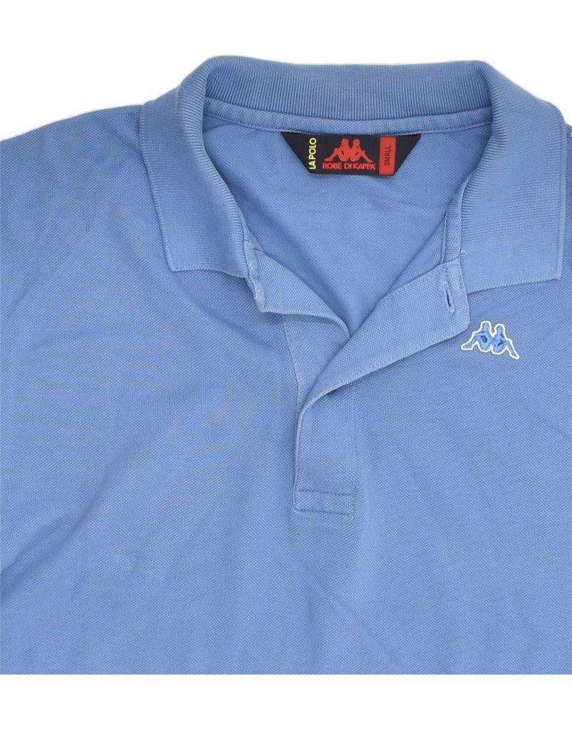 KAPPA Mens Polo Shirt Small Blue Cotton | Vintage Kappa | Thrift | Second-Hand Kappa | Used Clothing | Messina Hembry 