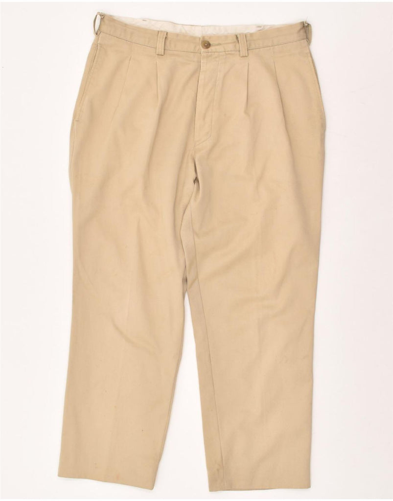 LEVI'S Mens Pegged Chino Trousers W32 L26  Beige Vintage Levi's and Second-Hand Levi's from Messina Hembry 