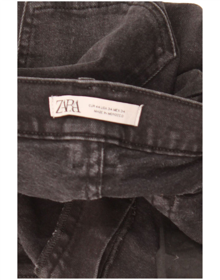 Zara Mens Slim Jeans EU 44 Large W34 L31 Black