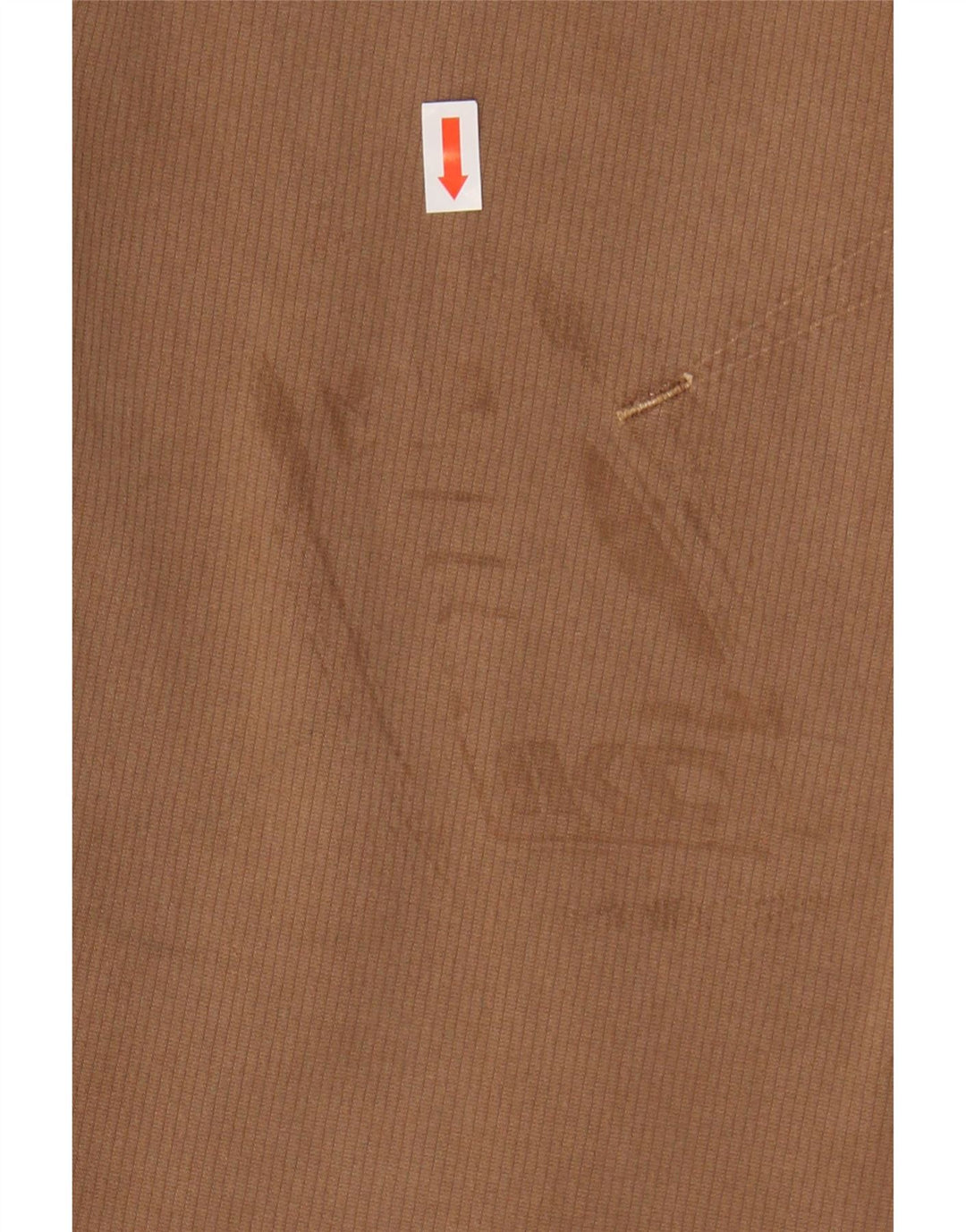 TRUSSARDI Mens Straight Chino Trousers W36 L33 Brown Cotton