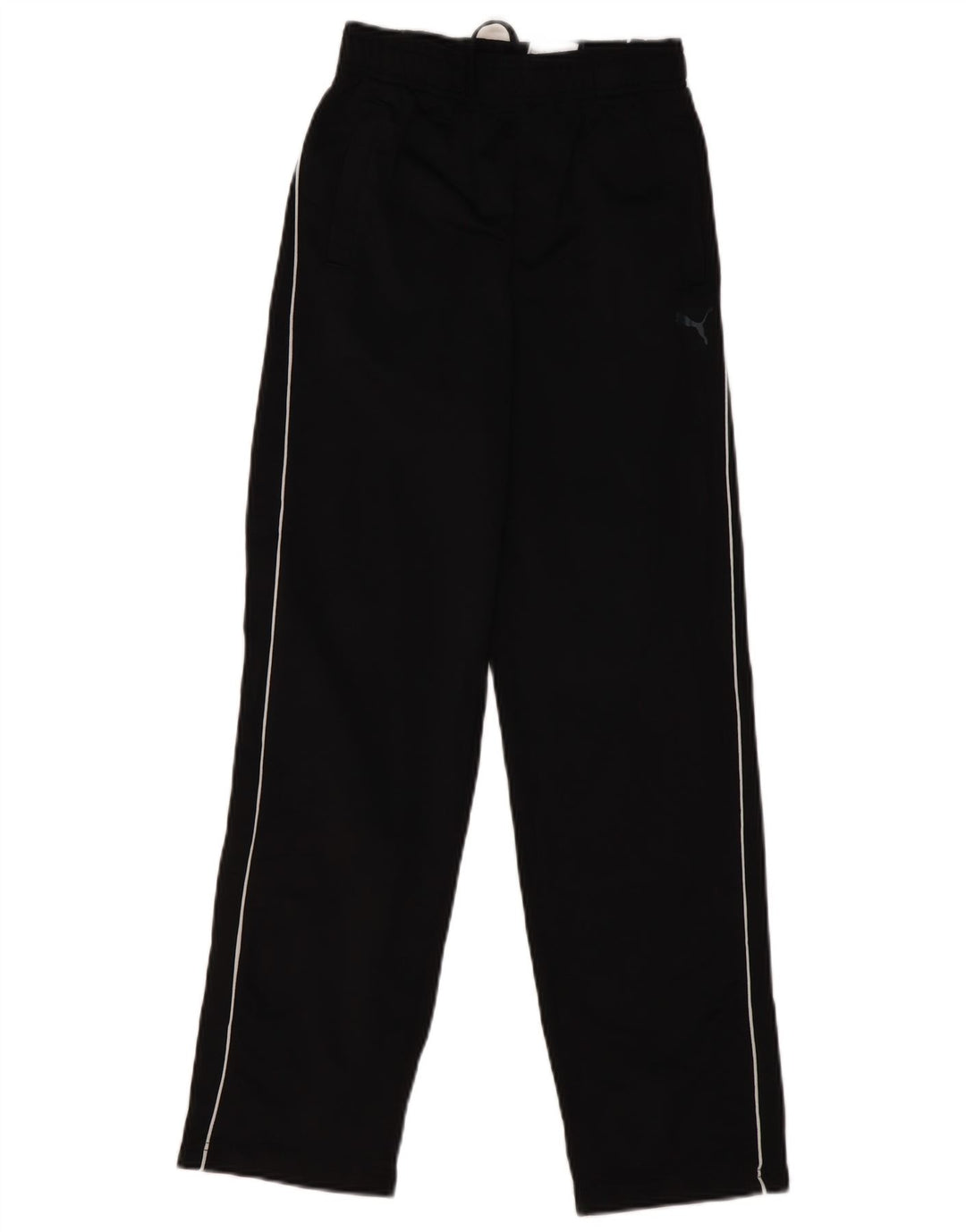 PUMA Boys Tracksuit Trousers 11-12 Years Large Black Polyester