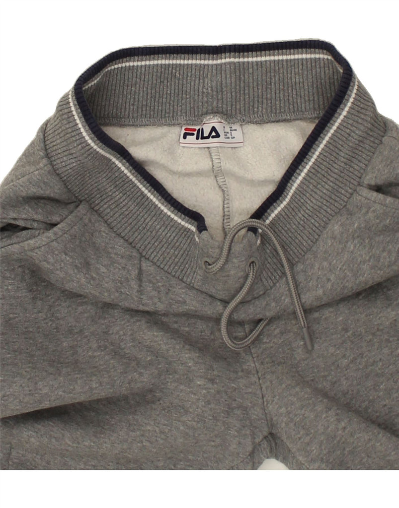 FILA Mens Tracksuit Trousers IT 46/48 Small Grey Cotton | Vintage Fila | Thrift | Second-Hand Fila | Used Clothing | Messina Hembry 