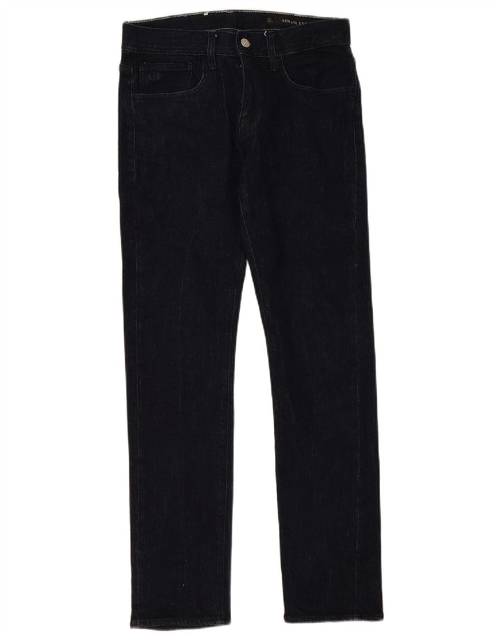 Armani Exchange Womens Slim Jeans W30 L30 Navy Blue