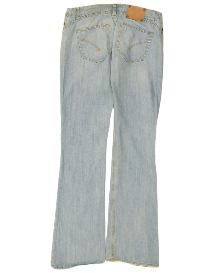 Dondup Womens Bootcut Jeans W31 L34 Blue Cotton