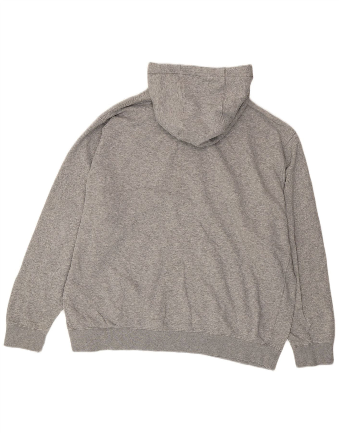 Nike Mens Graphic Hoodie Jumper XL Grey Cotton
