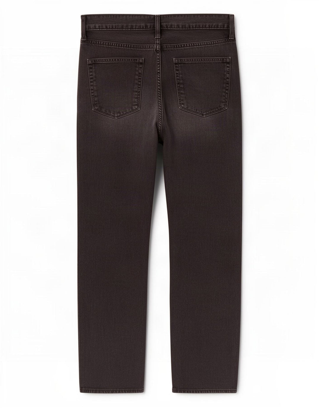 Marks & Spencer Mens Regular Straight Jeans W34 L29 Black Cotton