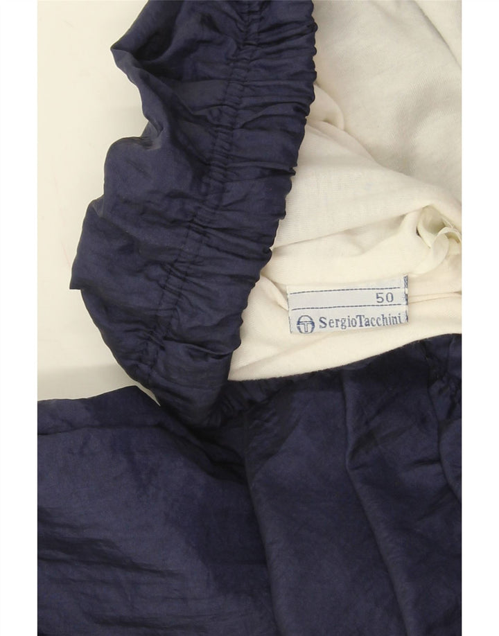 Sergio Tacchini Mens Tracksuit Trousers Joggers IT 50 Large  Navy Blue