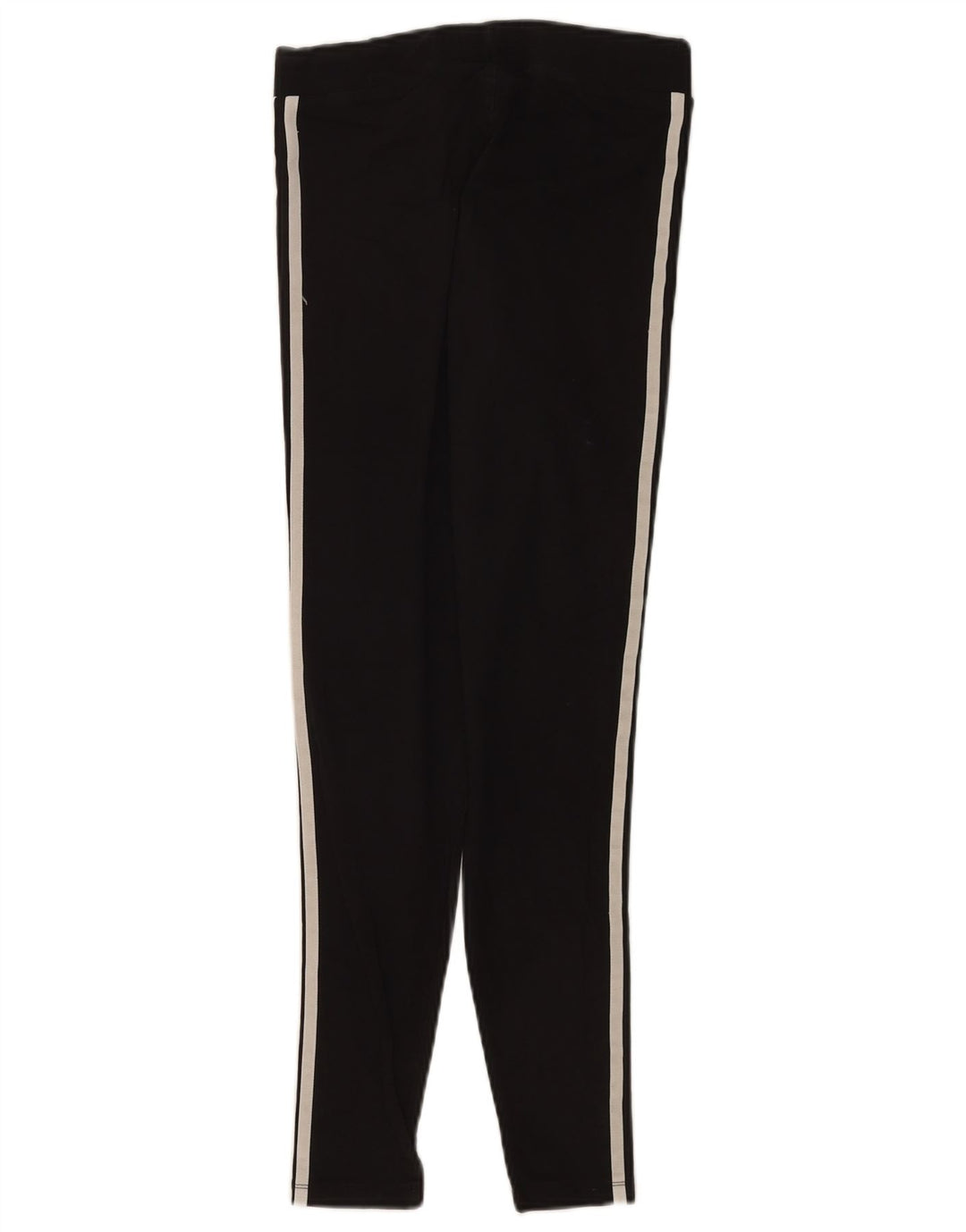 Adidas Womens Leggings UK 10 Small Black Cotton