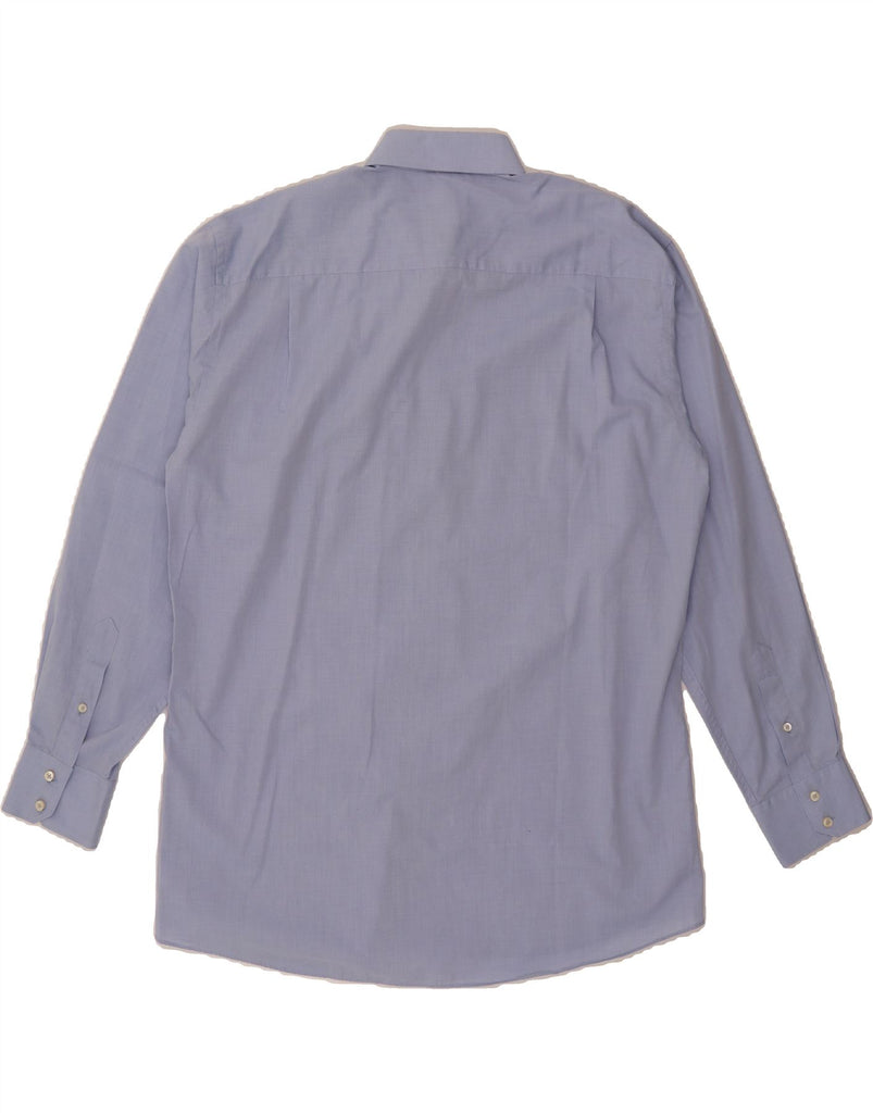 ANGELO LITRICO Mens Shirt Size 41/42 Large Blue Cotton Vintage Angelo Litrico and Second-Hand Angelo Litrico from Messina Hembry 